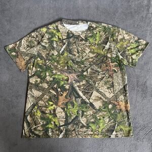 RedHead Brown Green Hunting Realtree Camo T-Shirt Short Sleeve Men's Size XXL
